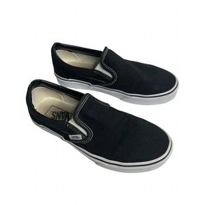 Black Slip-on Vans Size 8.5